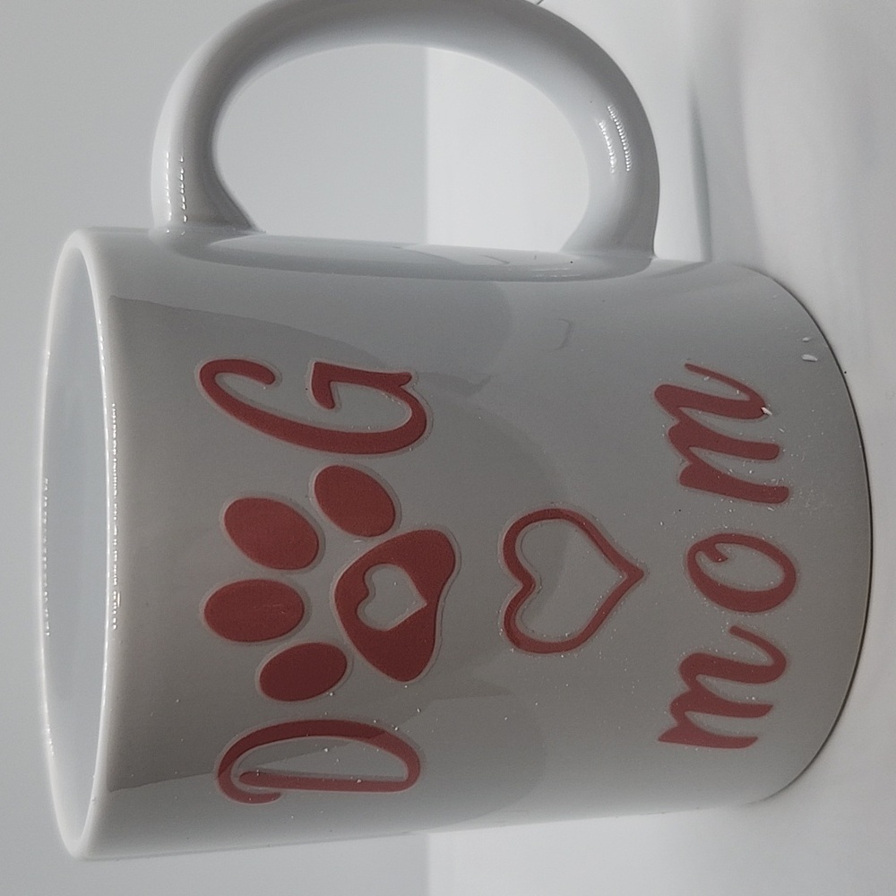 Dog mom ceramic mug